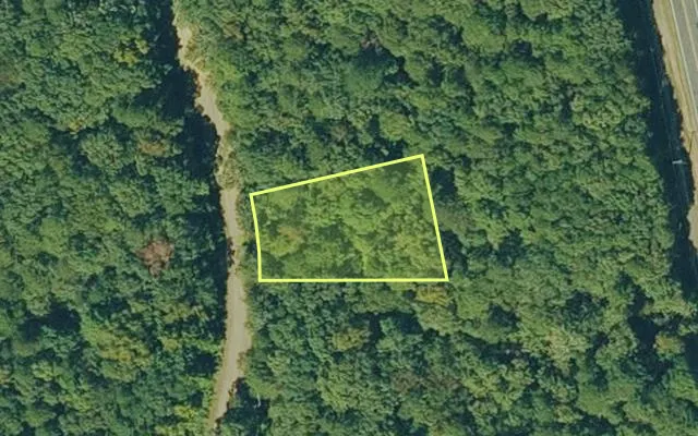 Aerial view of VAN BUREN County parcel 4300-15160-0000 — Arkansas post-auction with approximate parcel outline