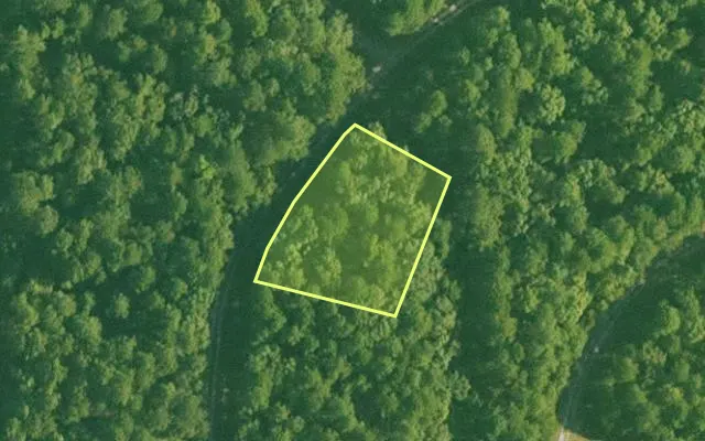 Aerial view of SALINE County parcel 768-00030-000 — Arkansas post-auction with approximate parcel outline