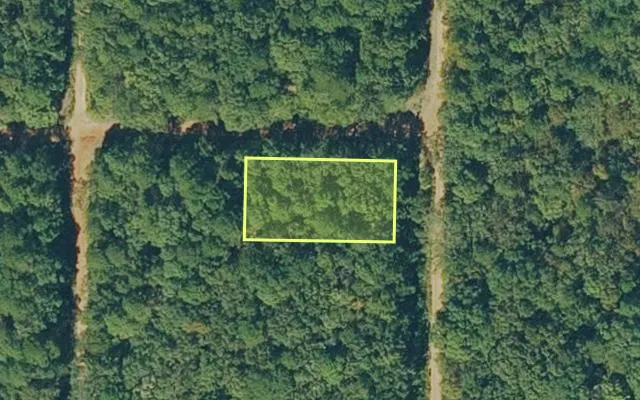 Aerial view of VAN BUREN County parcel 4300-06010-0000 — Arkansas post-auction with approximate parcel outline