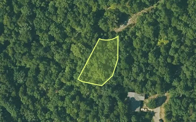 Aerial view of FULTON County parcel 225-14494-000 — Arkansas post-auction with approximate parcel outline