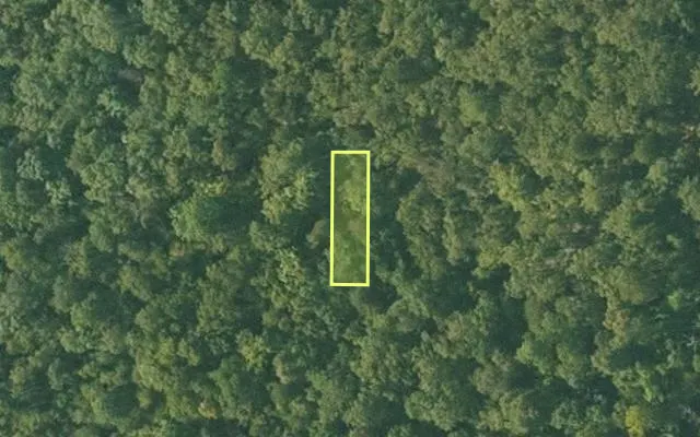 Aerial view of SHARP County parcel 400-00268-000 — Arkansas post-auction with approximate parcel outline