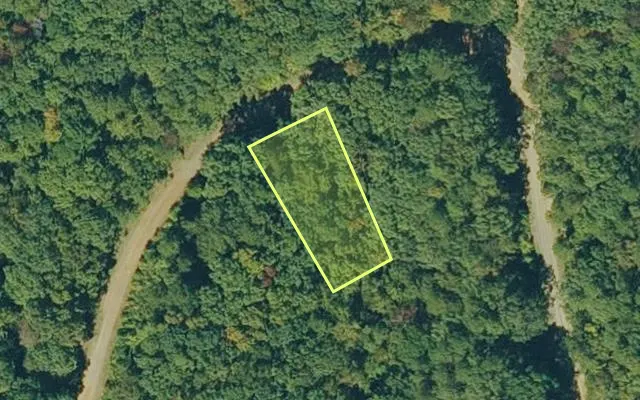 Aerial view of VAN BUREN County parcel 4300-15043-0000 — Arkansas post-auction with approximate parcel outline