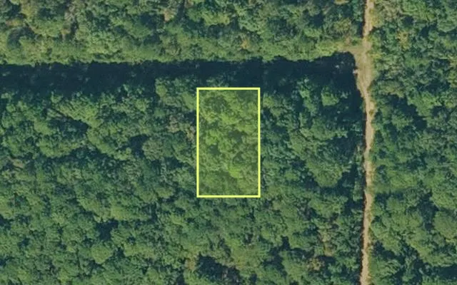 Aerial view of VAN BUREN County parcel 4300-17046-0000 — Arkansas post-auction with approximate parcel outline