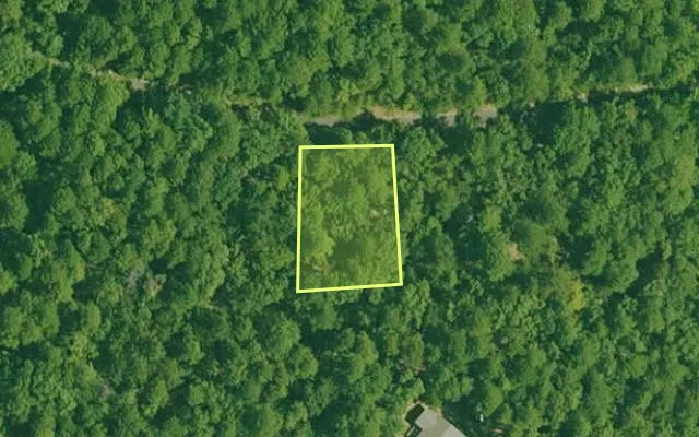 Aerial view of GARLAND County parcel 67175 — Arkansas post-auction with approximate parcel outline