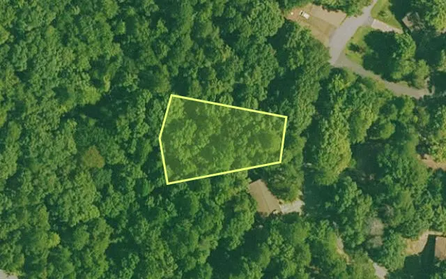 Aerial view of GARLAND County parcel 59326 — Arkansas post-auction with approximate parcel outline
