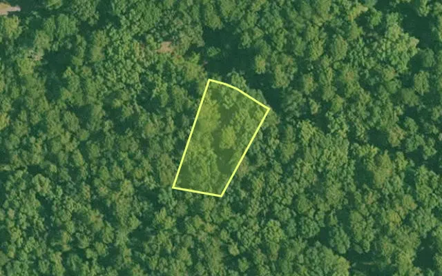 Aerial view of SALINE County parcel 588-00164-000 — Arkansas post-auction with approximate parcel outline