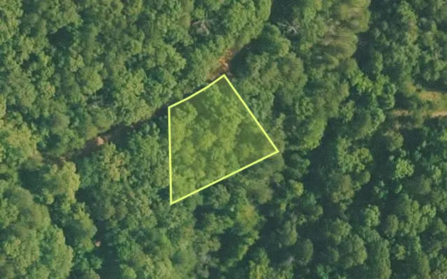 Aerial view of VAN BUREN County parcel 4410-02062-0000 — Arkansas post-auction with approximate parcel outline