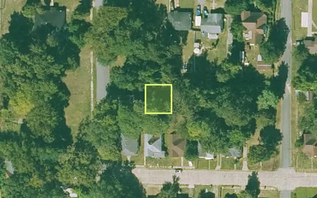 Aerial view of JEFFERSON County parcel 930-11837-000 — Arkansas post-auction with approximate parcel outline