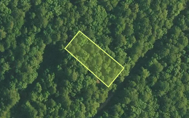 Aerial view of VAN BUREN County parcel 4400-10171-0000 — Arkansas post-auction with approximate parcel outline