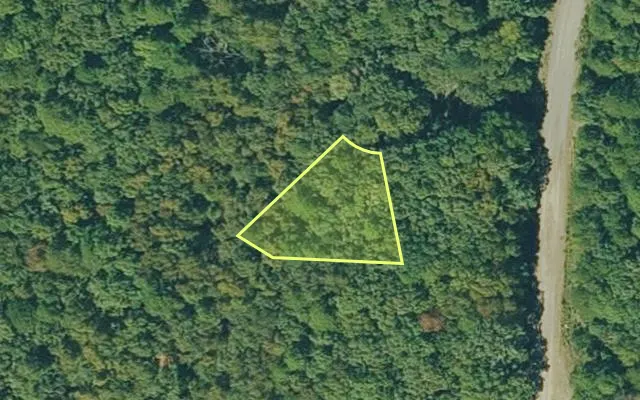 Aerial view of VAN BUREN County parcel 4300-03071-0000 — Arkansas post-auction with approximate parcel outline