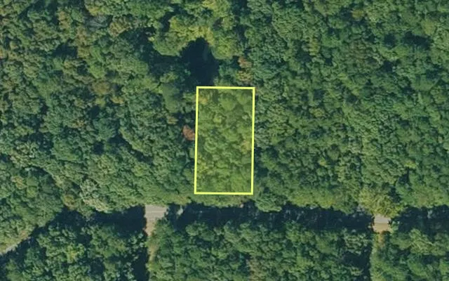 Aerial view of VAN BUREN County parcel 4300-04072-0000 — Arkansas post-auction with approximate parcel outline