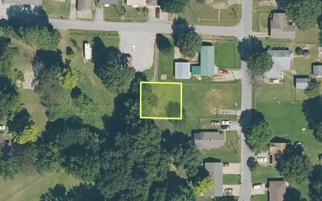 Aerial view of GREENE County parcel 1140-00006-000 — Arkansas post-auction with approximate parcel outline