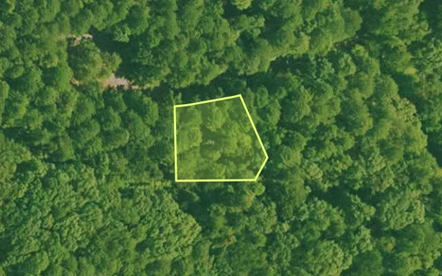 Aerial view of SALINE County parcel 440-00088-000 — Arkansas post-auction with approximate parcel outline