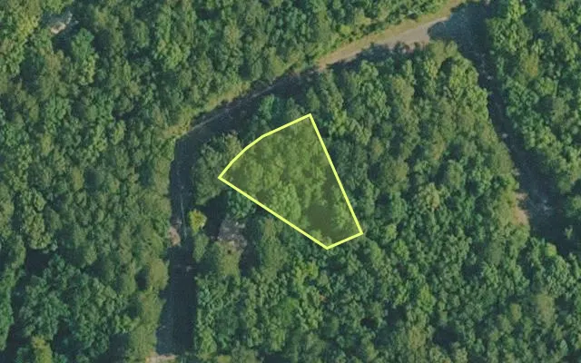 Aerial view of VAN BUREN County parcel 4350-01341-0000 — Arkansas post-auction with approximate parcel outline
