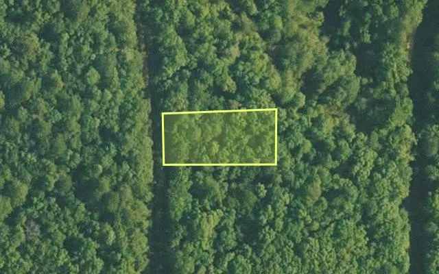 Aerial view of VAN BUREN County parcel 4400-16073-0000 — Arkansas post-auction with approximate parcel outline