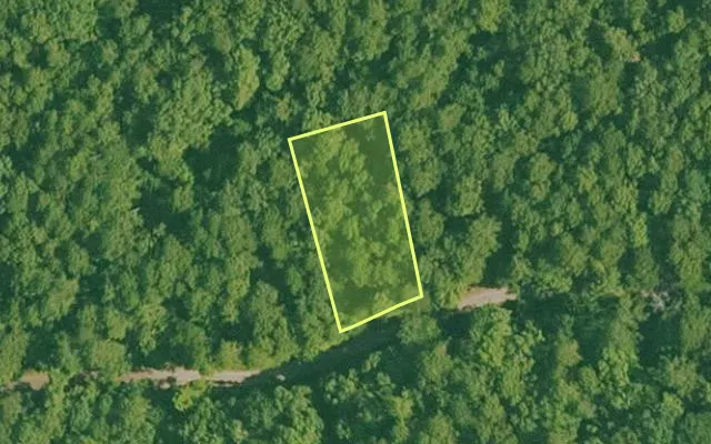 Aerial view of SALINE County parcel 588-00143-000 — Arkansas post-auction with approximate parcel outline
