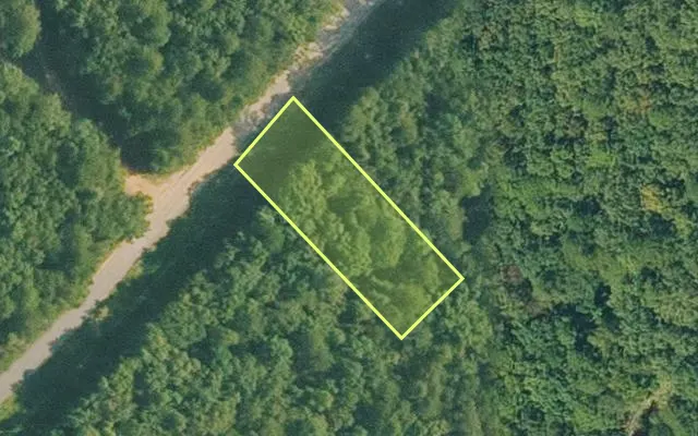 Aerial view of VAN BUREN County parcel 4300-01123-0000 — Arkansas post-auction with approximate parcel outline