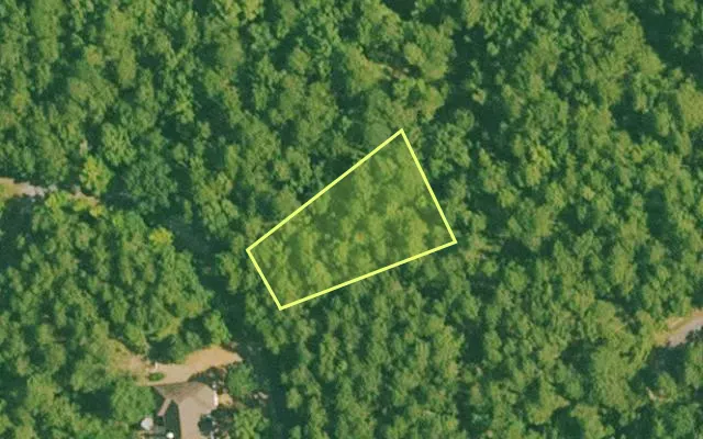 Aerial view of SALINE County parcel 644-00191-000 — Arkansas post-auction with approximate parcel outline
