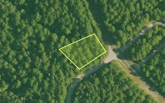 Aerial view of SALINE County parcel 500-00004-000 — Arkansas post-auction with approximate parcel outline