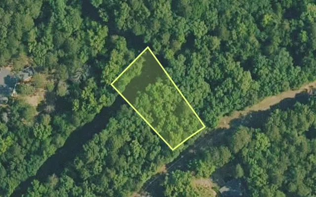 Aerial view of VAN BUREN County parcel 4350-01227-0000 — Arkansas post-auction with approximate parcel outline