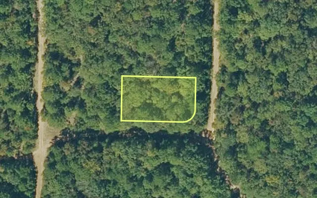Aerial view of VAN BUREN County parcel 4300-06169-0000 — Arkansas post-auction with approximate parcel outline