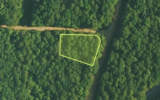 Aerial view of VAN BUREN County parcel 4200-01123-0000 — Arkansas post-auction with approximate parcel outline