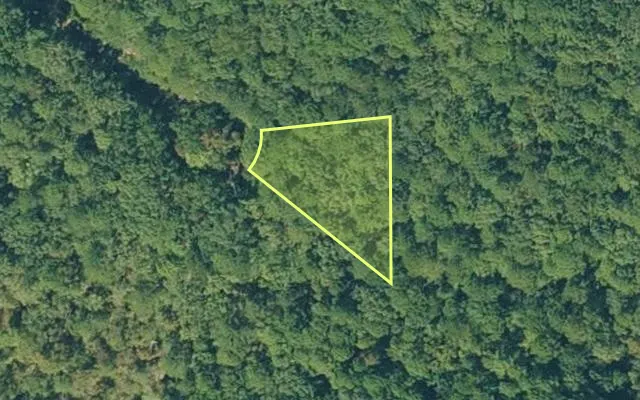 Aerial view of VAN BUREN County parcel 4300-05128-0000 — Arkansas post-auction with approximate parcel outline