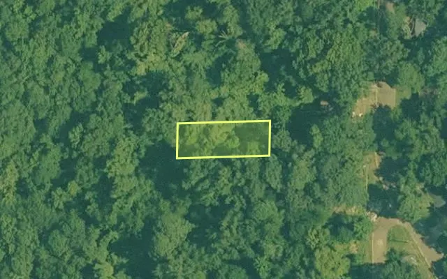 Aerial view of OUACHITA County parcel 766-00013-000R — Arkansas post-auction with approximate parcel outline