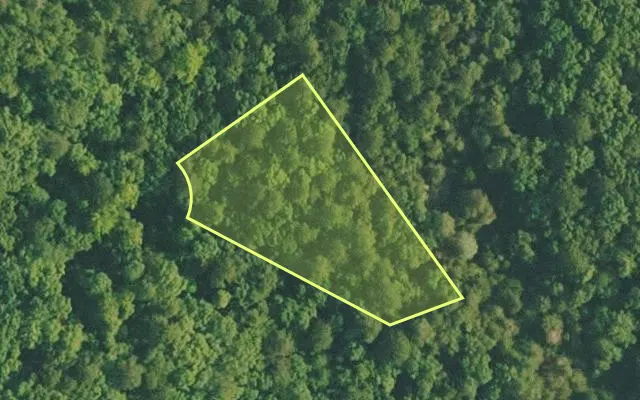 Aerial view of VAN BUREN County parcel 4400-16024-0000 — Arkansas post-auction with approximate parcel outline