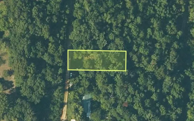 Aerial view of FULTON County parcel 688-25652-000 — Arkansas post-auction with approximate parcel outline