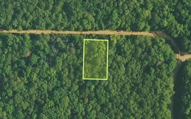 Aerial view of VAN BUREN County parcel 4200-01062-0000 — Arkansas post-auction with approximate parcel outline