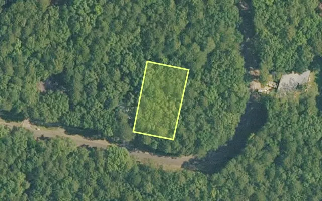 Aerial view of VAN BUREN County parcel 4350-05065-0000 — Arkansas post-auction with approximate parcel outline