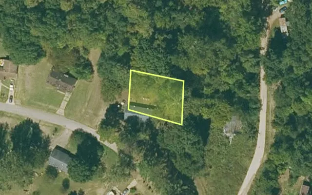 Aerial view of ST FRANCIS County parcel 0805-00579-0000 — Arkansas post-auction with approximate parcel outline