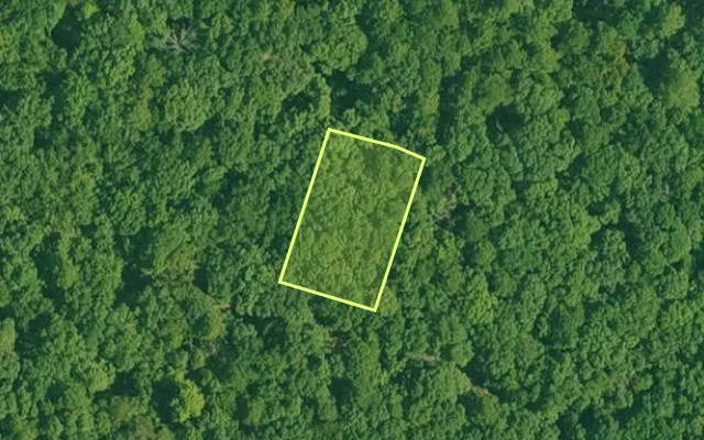 Aerial view of GARLAND County parcel 73365 — Arkansas post-auction with approximate parcel outline