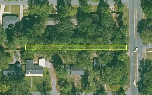Aerial view of JEFFERSON County parcel 931-75055-002 — Arkansas post-auction with approximate parcel outline
