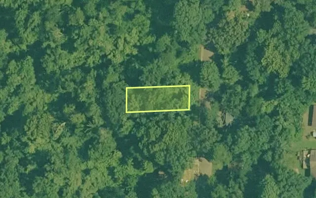 Aerial view of OUACHITA County parcel 766-00006-000R — Arkansas post-auction with approximate parcel outline