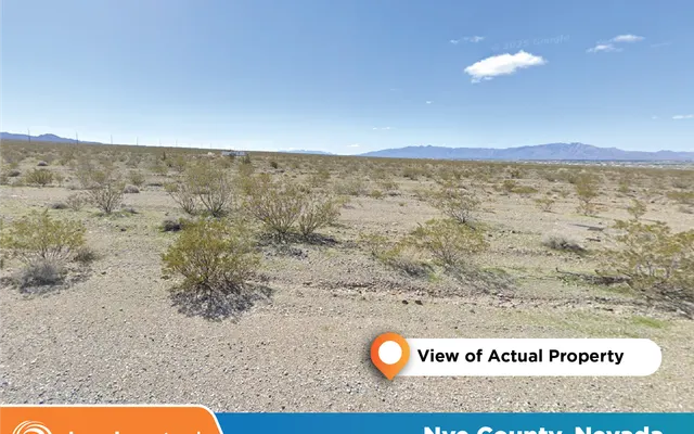 LandCentral listing preview for 0.46 acres in Nye, NV — 15949