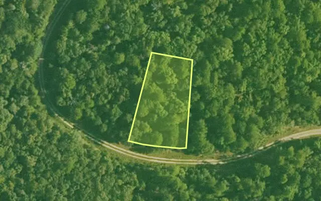 Aerial view of SALINE County parcel 416-00155-000 — Arkansas post-auction with approximate parcel outline