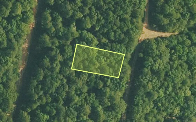 Aerial view of VAN BUREN County parcel 4050-03117-0000 — Arkansas post-auction with approximate parcel outline