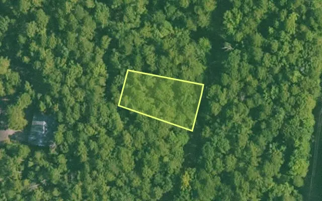 Aerial view of SALINE County parcel 496-00148-000 — Arkansas post-auction with approximate parcel outline