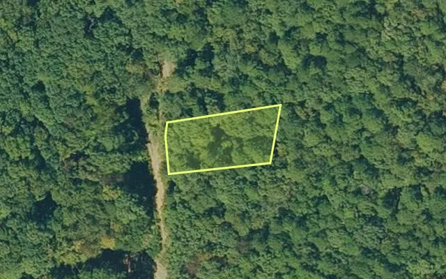 Aerial view of VAN BUREN County parcel 4300-15148-0000 — Arkansas post-auction with approximate parcel outline
