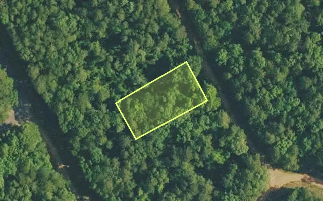 Aerial view of VAN BUREN County parcel 4400-18178-0000 — Arkansas post-auction with approximate parcel outline
