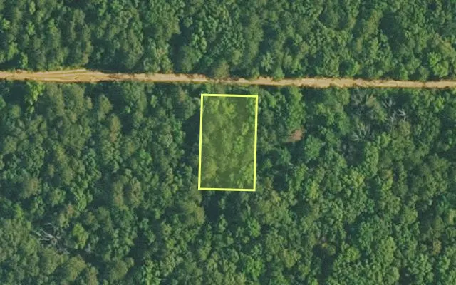 Aerial view of VAN BUREN County parcel 4200-01058-0000 — Arkansas post-auction with approximate parcel outline