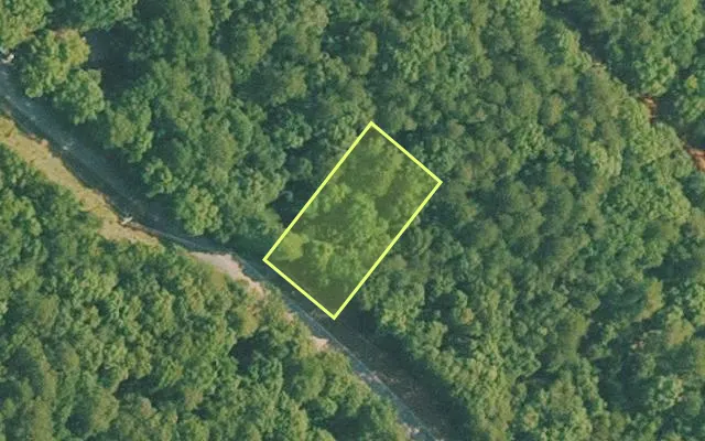 Aerial view of VAN BUREN County parcel 4050-05010-0000 — Arkansas post-auction with approximate parcel outline