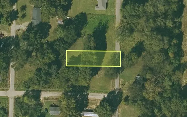 Aerial view of CHICOT County parcel 050-00597-000 — Arkansas post-auction with approximate parcel outline