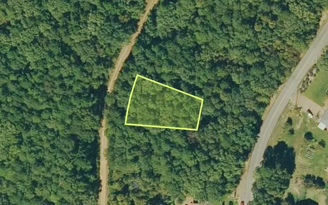 Aerial view of VAN BUREN County parcel 4300-04099-0000 — Arkansas post-auction with approximate parcel outline