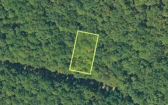 Aerial view of VAN BUREN County parcel 4300-05006-0000 — Arkansas post-auction with approximate parcel outline