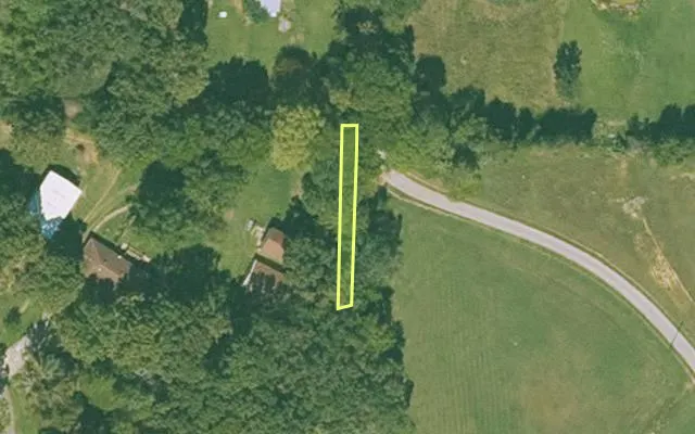 Aerial view of CRAWFORD County parcel 625-00017-001 — Arkansas post-auction with approximate parcel outline