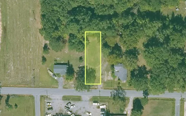 Aerial view of JEFFERSON County parcel 930-26357-000 — Arkansas post-auction with approximate parcel outline