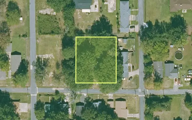 Aerial view of JEFFERSON County parcel 930-25766-000 — Arkansas post-auction with approximate parcel outline